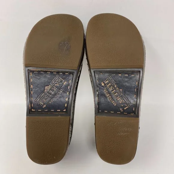 L'ARTISTE BURBANK SLIP-ON CLOG SHOES - WOMEN'S EUR 36 - Picture 5 of 13